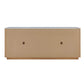 Arik - 4 Door Walnut Cabinet - Woodtone