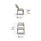 Lyra - Upholstered Barrel Chairs (Set of 2) - Pearl Silver