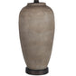 Earthen Elegance Ceramic & Metal Table Lamp (Set of 2) - Earthen / Oil Bronze