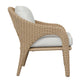 Kavali - Outdoor Wicker Lounge Chair - Woodtone