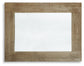 Waltleigh - Accent Mirror - Distressed Brown