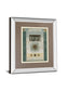 Romanesque Il By Douglas - Mirror Framed Print Wall Art - Light Brown