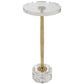 Groove - Crystal Drink Table - Gold