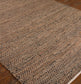 Tobais - Rescued Leather & Fabric Rug