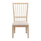 Haven Hills - Spindle Back Side Chair - Camel Beige