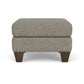Moxy - Fabric Ottoman, Square Tapered Legs