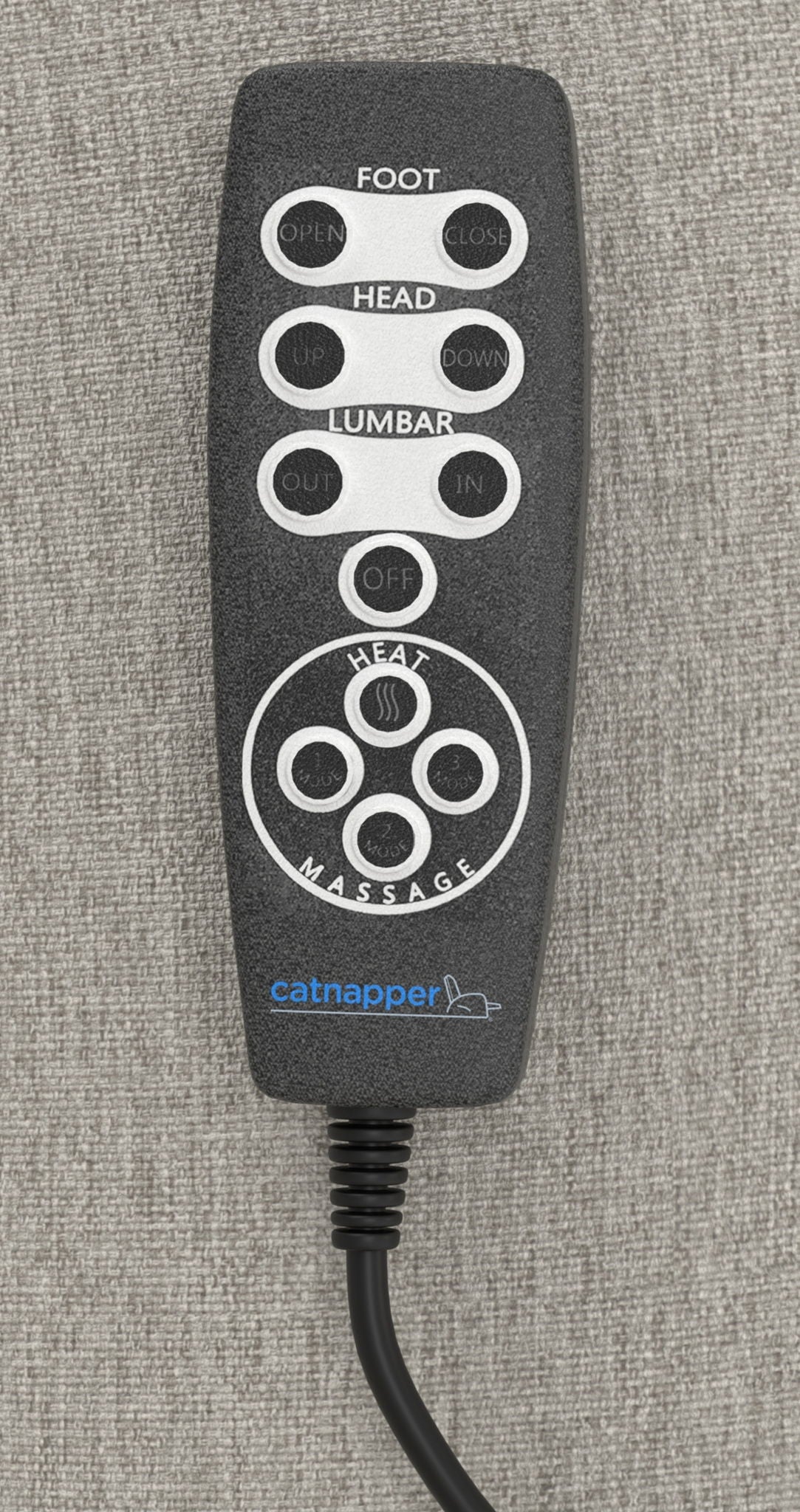 Dreamtime - Power Headrest Power Lay Flat Recliner With CR3 Heat/Massage/Zero Gravity