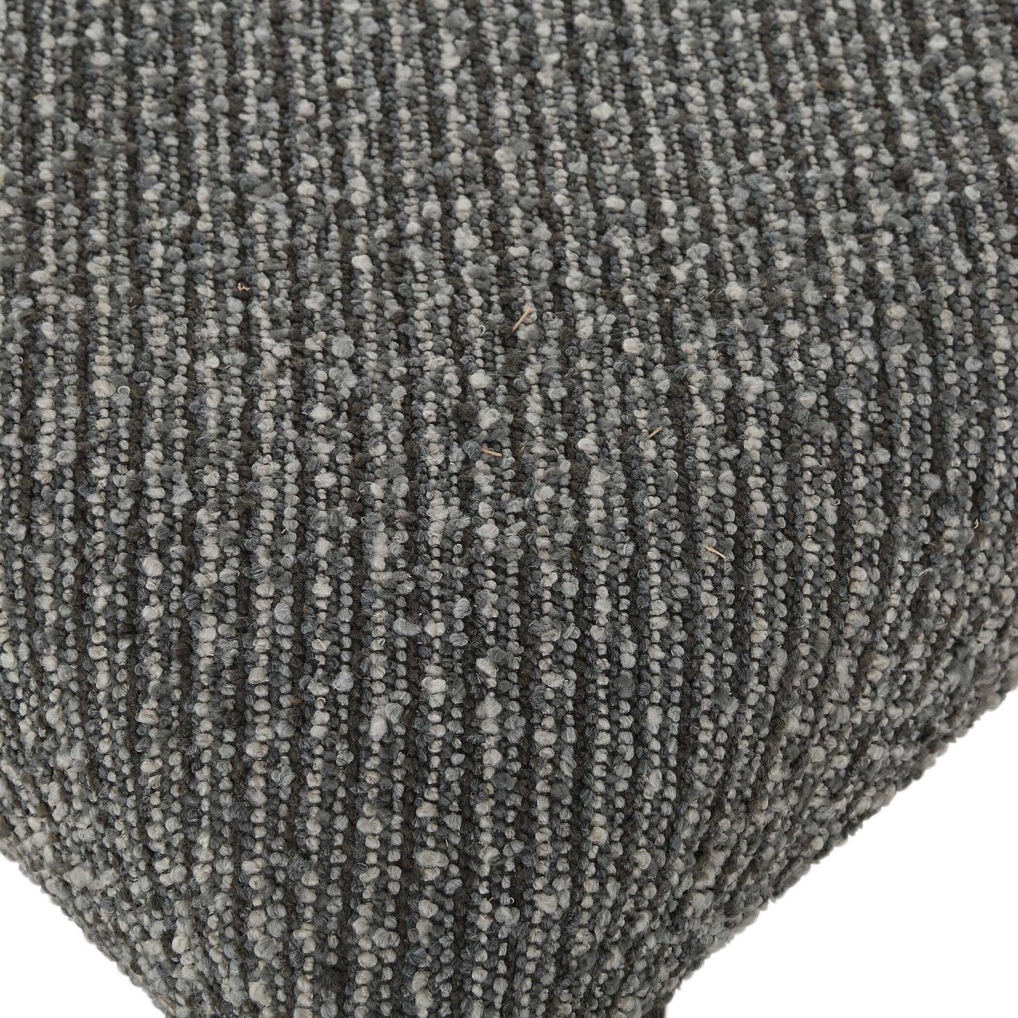 Bowtie - Charcoal Fabric Bench