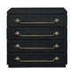 Halifax - Mahogany Accent Chest - Black