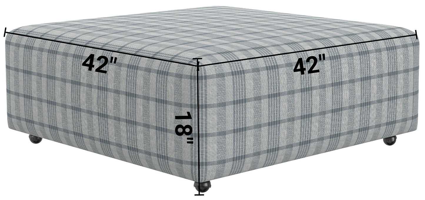 Chappy - Castered Cocktail Ottoman