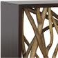 Teak Maze - Console Table - Dark Brown