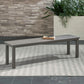 Plantation Key - Outdoor Dining Bench - Granite