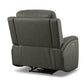 Linden - Power Swivel Gliding Recliner With Power Headrest, Lumbar, Heat & Massage