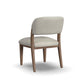 Lyra - Upholstered Barrel Chairs (Set of 2) - Pearl Silver