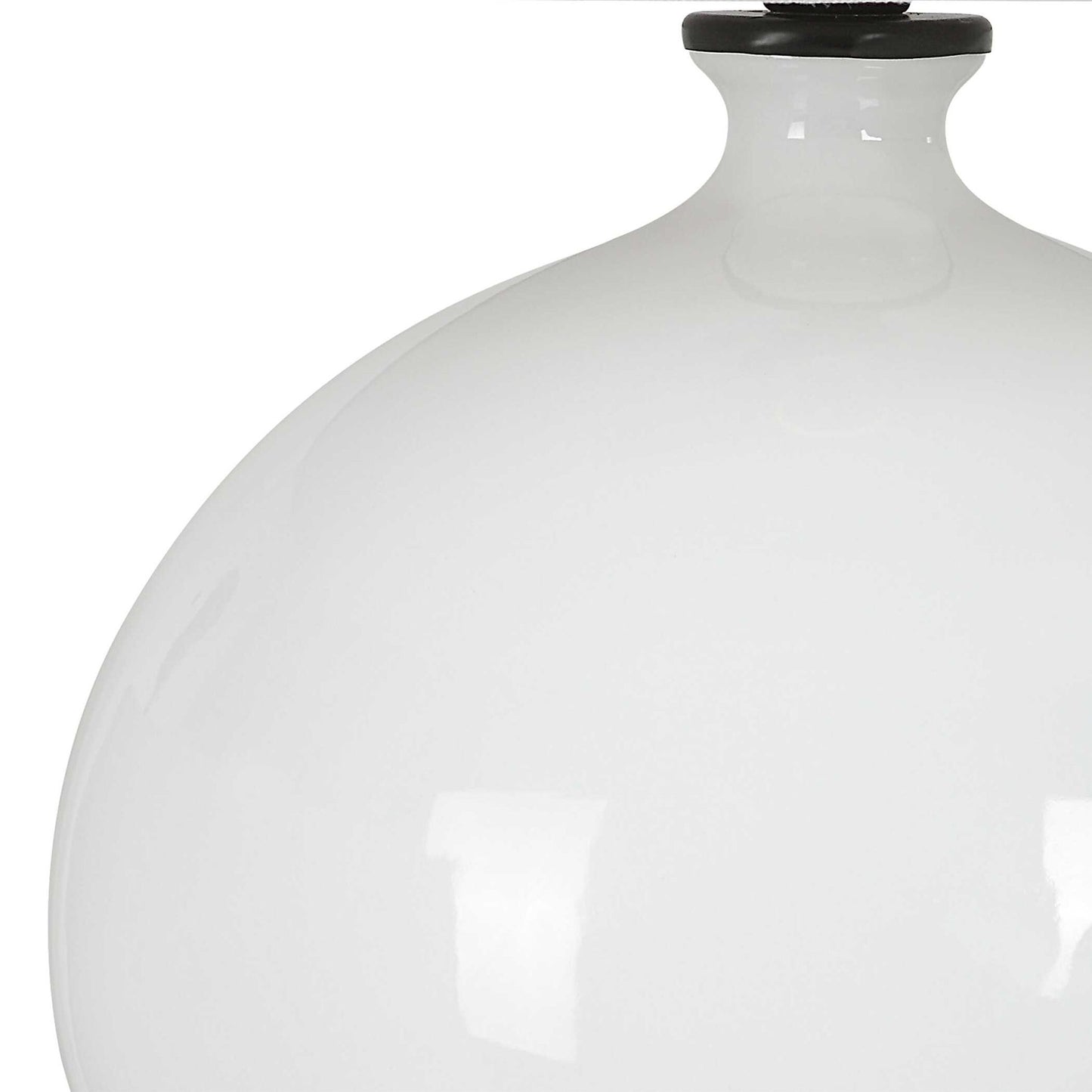 Collar - Gloss White Table Lamp