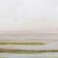 Hazy Lake - Framed Landscape Art - Gold / Gray / Green / Light Blue
