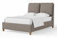 Pure Maple - Upholstered Bed - Natural Maple Legs