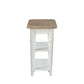 Turnberry Park - Chairside Table - Washed White