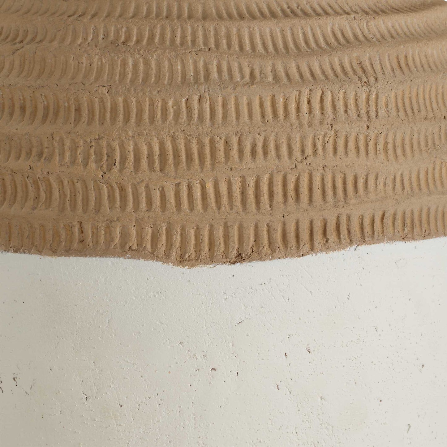 Bellaby - Terracotta Table Lamp - Brown / White