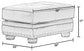 Roberto - Leather Ottoman - Cocoa