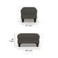Lottie - Fabric Ottoman