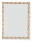 Acelmore - Accent Mirror - Light Brown