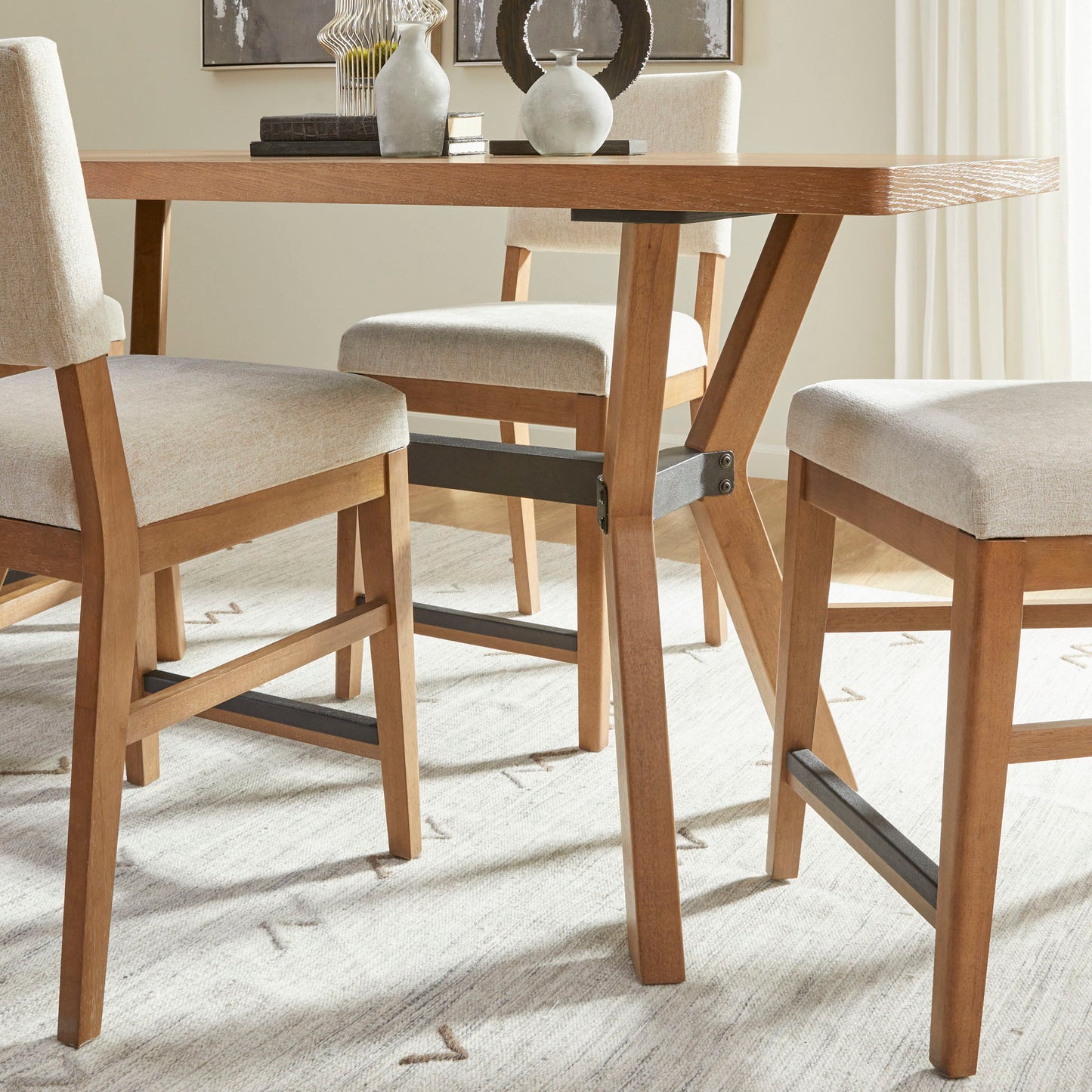 Millwork - Friendship Table - Light Brown