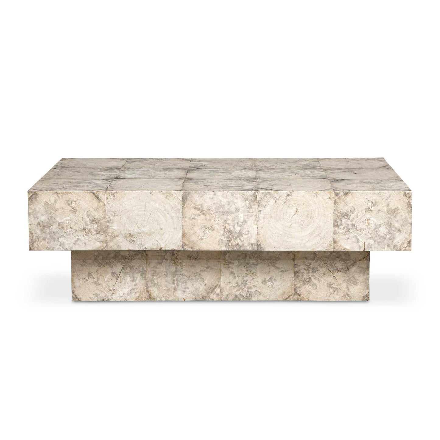 Kotoa - Bleached Coffee Table - White,Woodtone