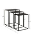 Coreene - Iron Nesting Tables (Set of 3) - Black