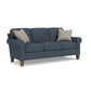 Moxy - Fabric Sofa, Curved Sock Arms
