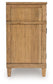 Sharlance - XL TV Stand With Fireplace Option - Light Brown