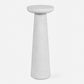 Lirra - Marble Drink Table - White