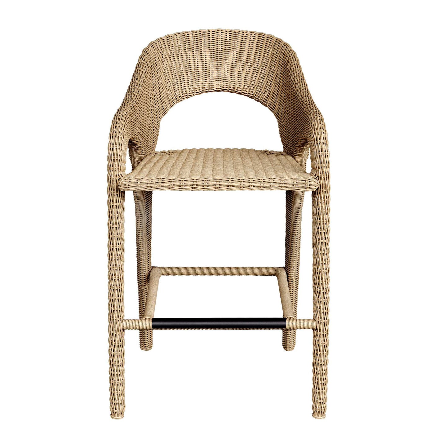 Kavali - Outdoor Wicker Barstool