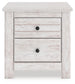 Makidern - Two Drawer Night Stand