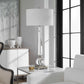Crista - Crystal Lamp - Pearl Silver
