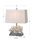 Coral - Sculpture Table Lamp - White