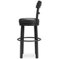 Valebeck - Tall Upholstered Swivel Barstool
