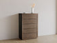 Athens - Drawer Chest - Dark Brown