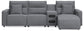 Modmax II - Reclining Sectional - Salt And Pepper