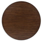 Korestone 2 - Round Cocktail Table - Dark Brown