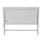 Backroads - King Sleigh Headboard - Weathered White