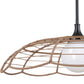 Lakeside - Indoor-Outdoor 1 Light Pendant - Black