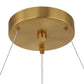 Segovia - Round Crystal LED Chandelier - Gold