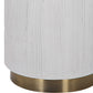 Ruse - Whitewashed Table Lamp