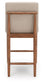 Isanti - Upholstered Barstool (Set of 2) - Light Brown