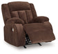Free Wake - Power Rocker Recliner - Chocolate