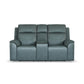 Vernon - Power Reclining Loveseat With Console, Power Headrests, Lumbar, Heat & Massage