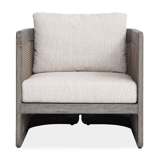 Dartmoor - Outdoor Barrel Chair - Weathered Gray