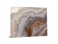 Tempered Glass With Foil - Granite 2 - Light Brown