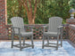 Sanctuary Beach - Barstool (Set of 2) - Dark Gray